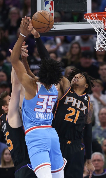 Bagley has 32 points to help Kings extend Suns’ skid to 14